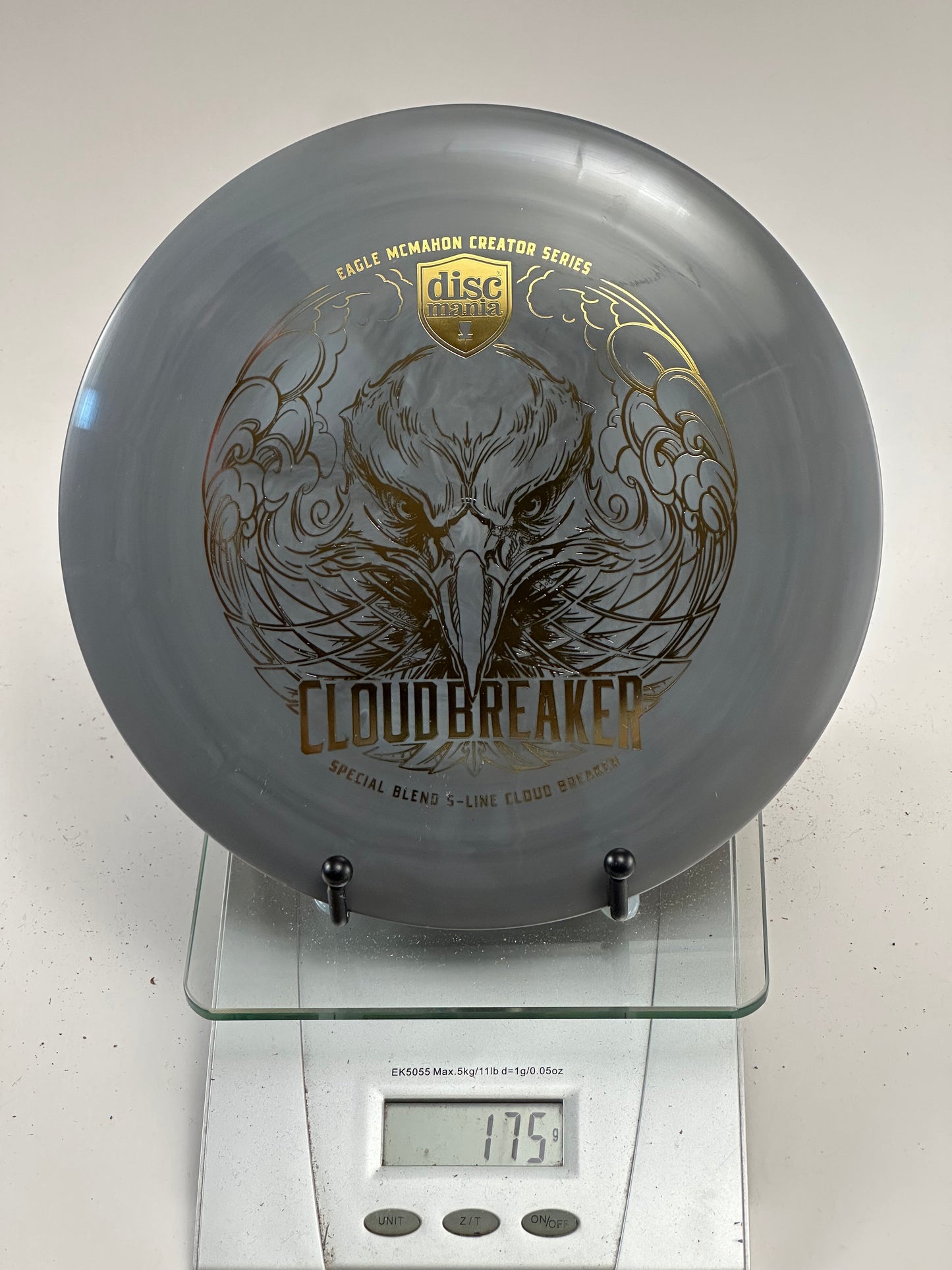 Discmania DD3 Cloud Breaker Special Blend S-Line (Eagle McMahon) - Gray