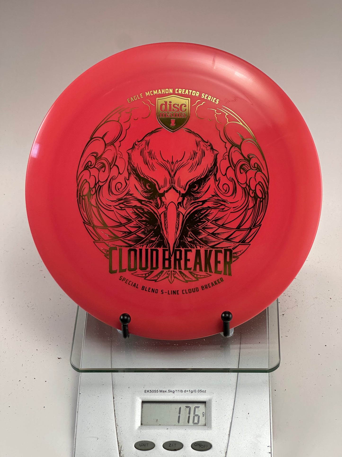 Discmania DD3 Cloud Breaker Special Blend S-Line (Eagle McMahon) Red