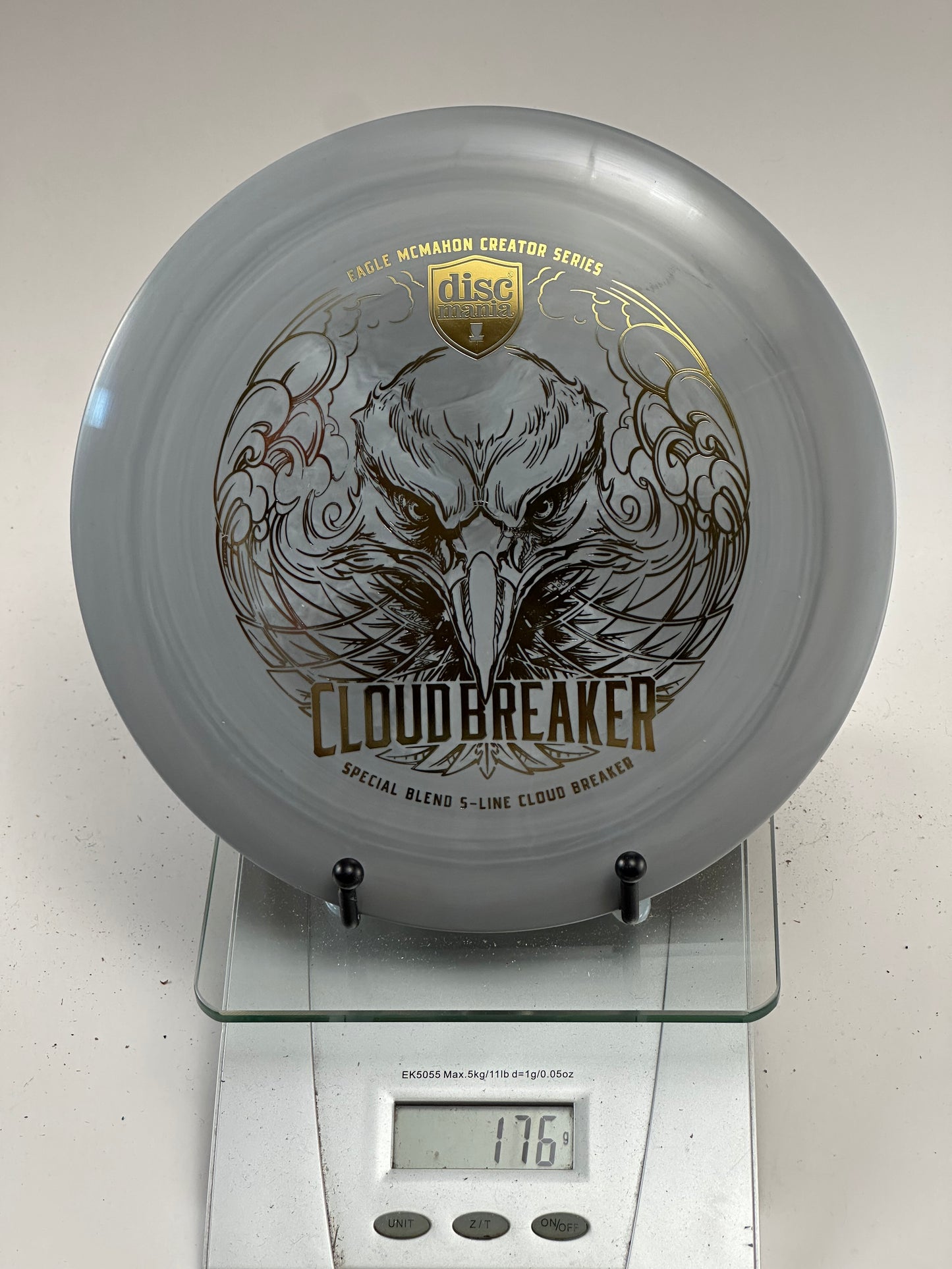 Discmania DD3 Cloud Breaker Special Blend S-Line (Eagle McMahon) - Gray