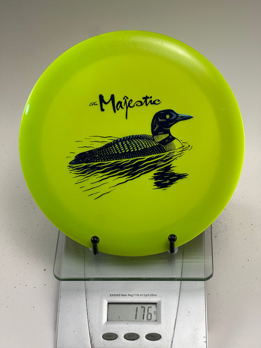 Discmania DD3 X-Out S-Line Distance Driver – Majestic Loon Stamp (Yellow)