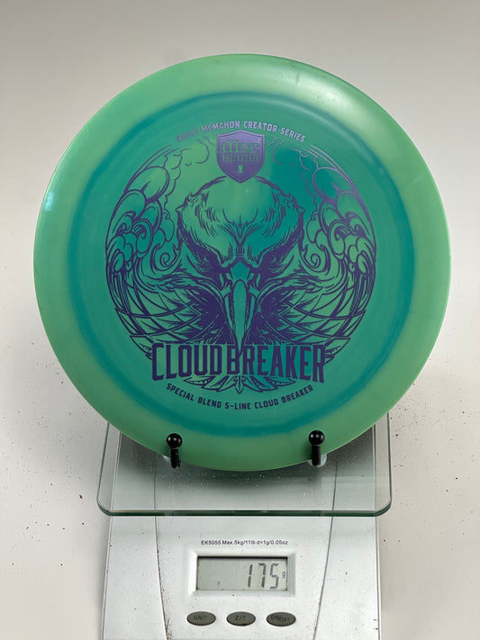 Discmania Cloud Breaker 3 (DD3) Special Blend S-Line – Green Swirl