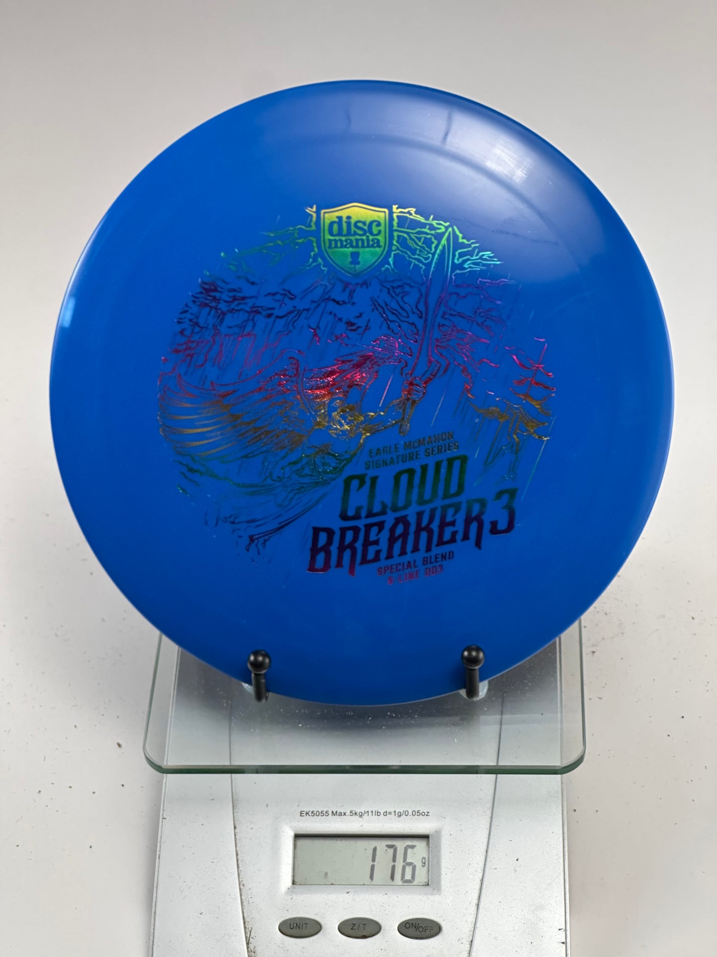 Discmania DD3 Cloud Breaker 3 Special Blend S-Line (Eagle McMahon) - Blue