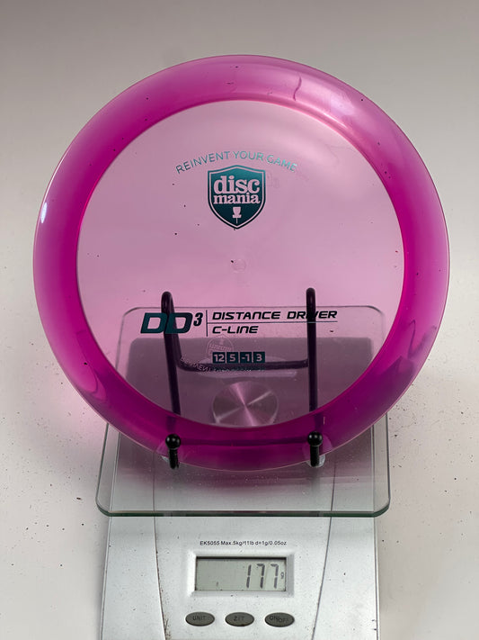 Discmania DD3 C-Line Distance Driver (Transparent Pink)