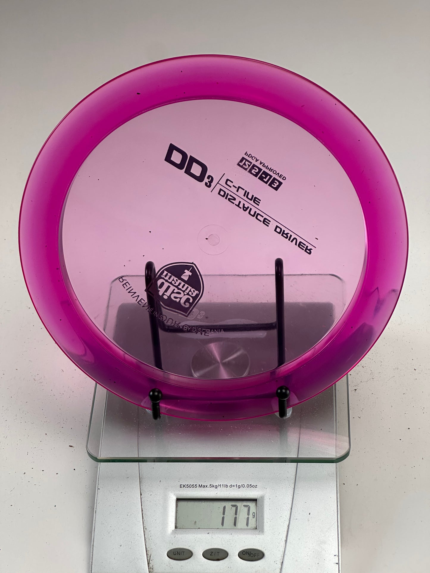 Discmania DD3 C-Line Distance Driver (Transparent Pink)
