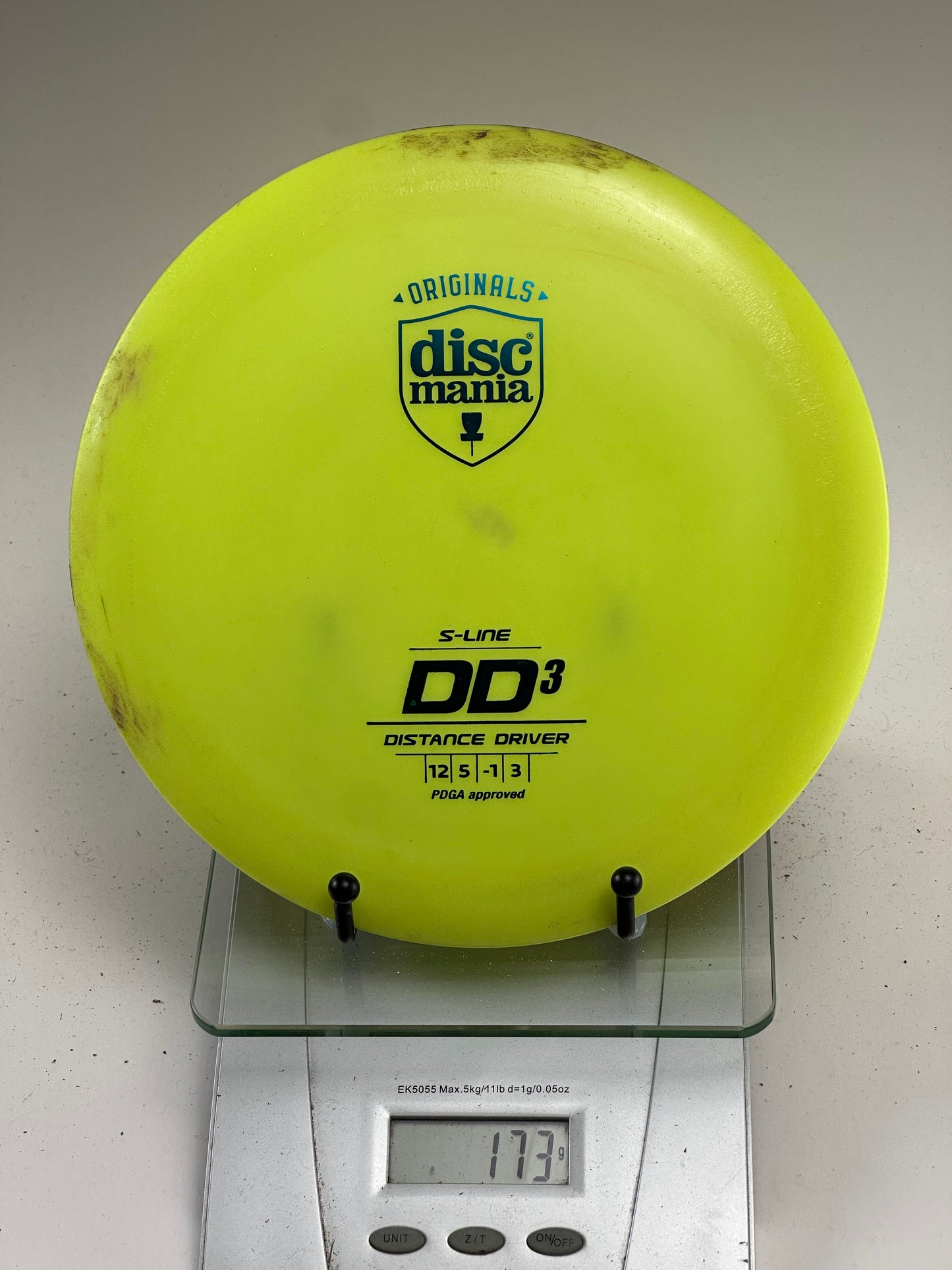 Discmania DD3 S-Line Distance Driver - Yellow