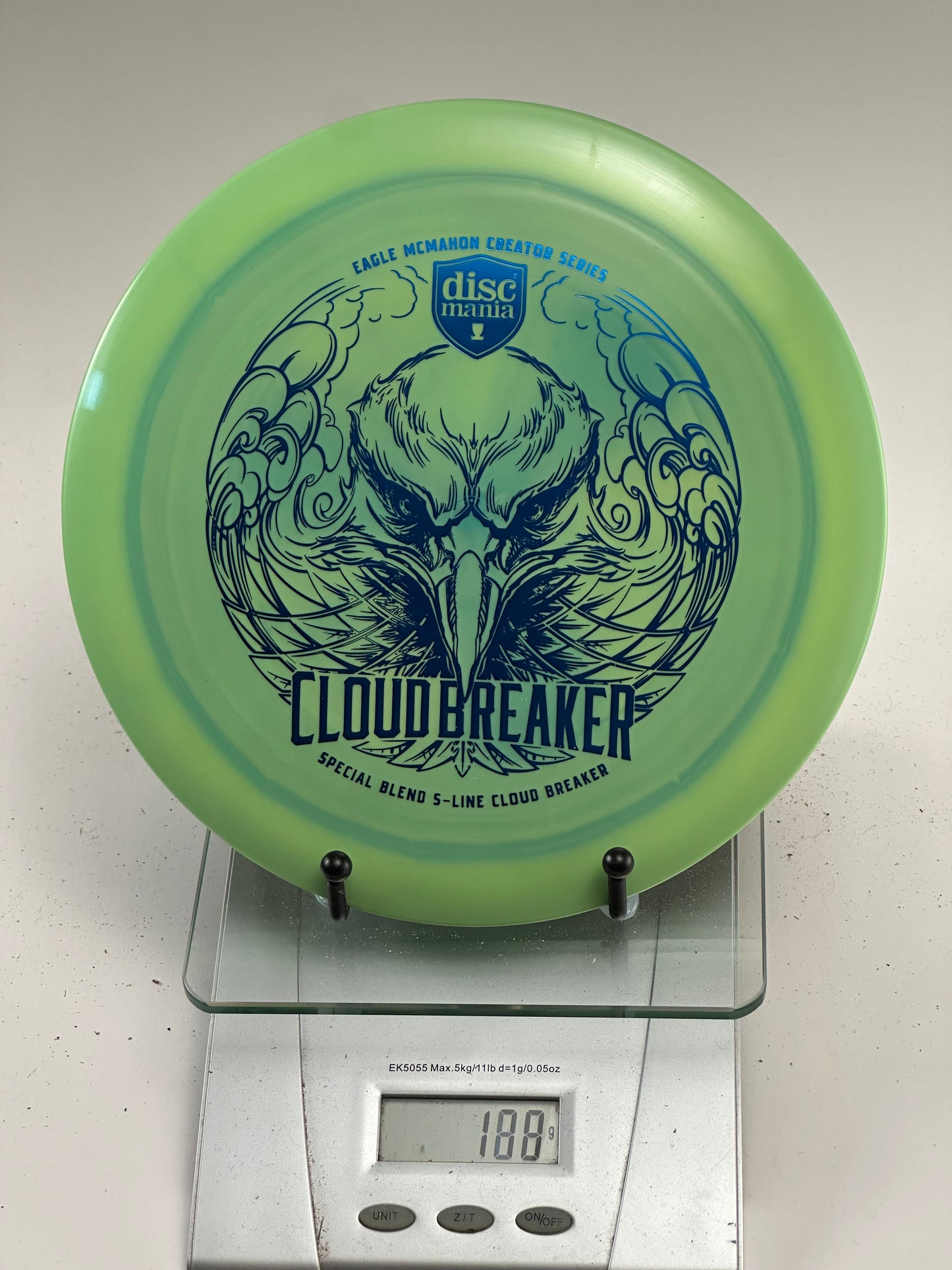 Discmania DD3 Cloud Breaker Special Blend S-Line (Eagle McMahon) - Green