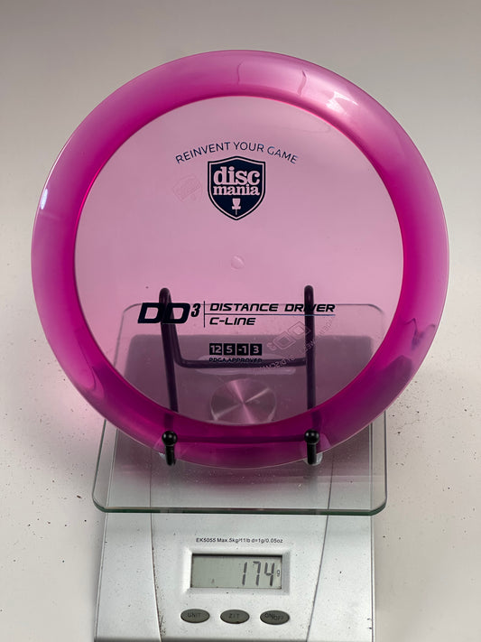 Discmania C-Line DD3 Distance Driver - Transparent Pink