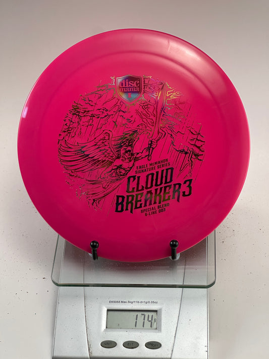 Discmania Cloud Breaker 3 (DD3) Special Blend S-Line – Eagle McMahon – Pink