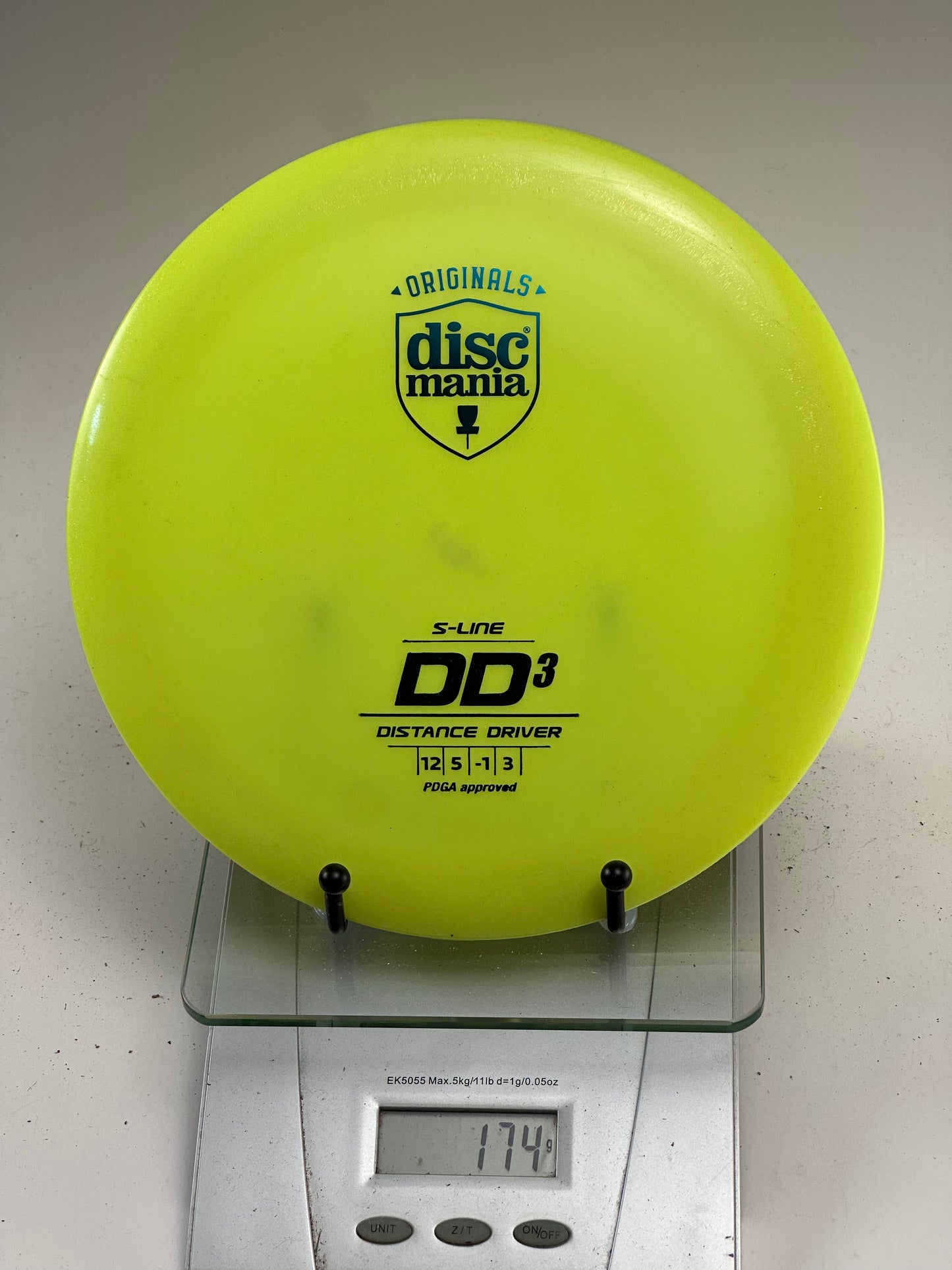 Discmania DD3 S-Line Distance Driver (Yellow)