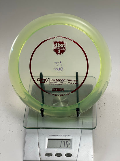 Discmania C-Line DDX Distance Driver - Translucent Green