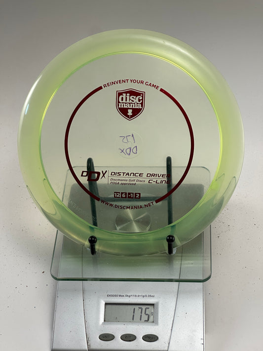 Discmania C-Line DDX Distance Driver - Translucent Green