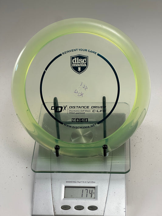 Discmania DDX C-Line Distance Driver – Transparent Yellow-Green
