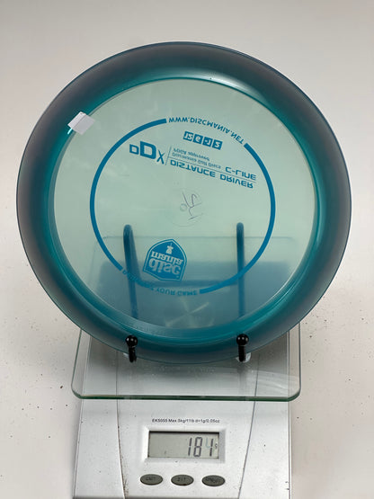 Discmania C-Line DDX Distance Driver – Transparent Teal