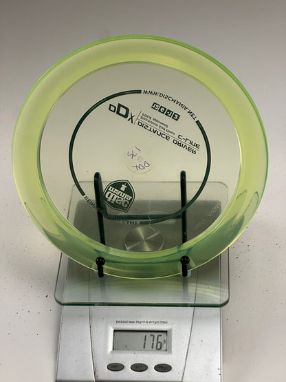 Discmania DDX C-Line Distance Driver – Translucent Yellow-Green