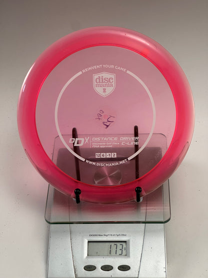 Discmania DDX C-Line Distance Driver - Translucent Pink 173g