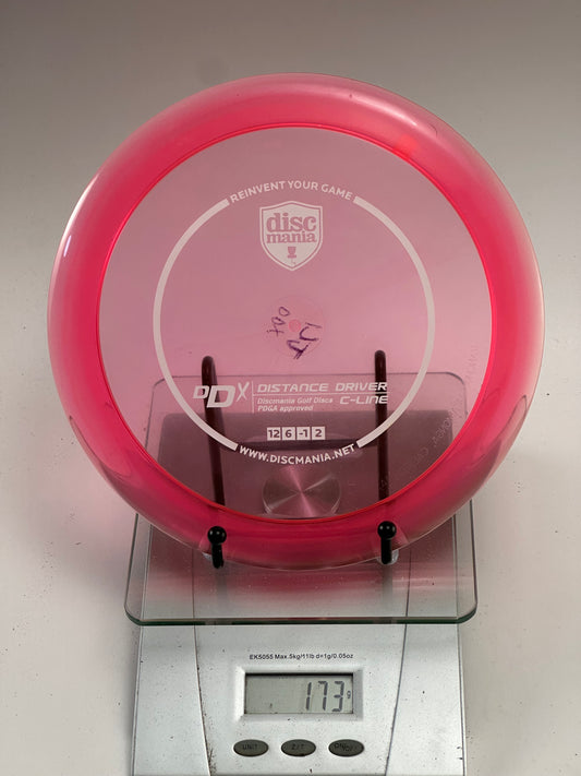 Discmania DDX C-Line Distance Driver - Translucent Pink 173g