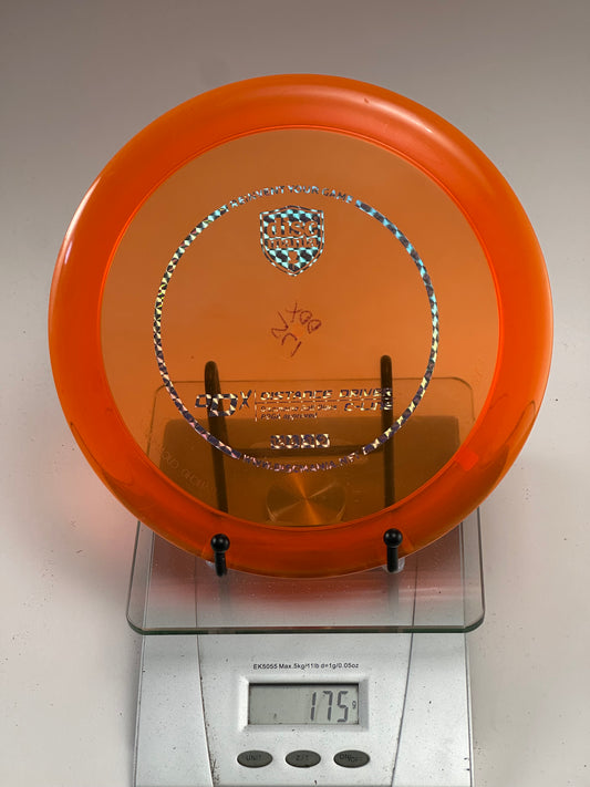 Discmania DDX C-Line Distance Driver | Translucent Orange