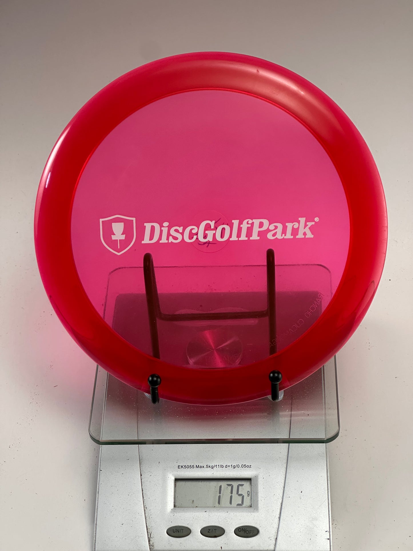 Discmania C-Line DDX Distance Driver (Translucent Pink) – DiscGolfPark Stamp
