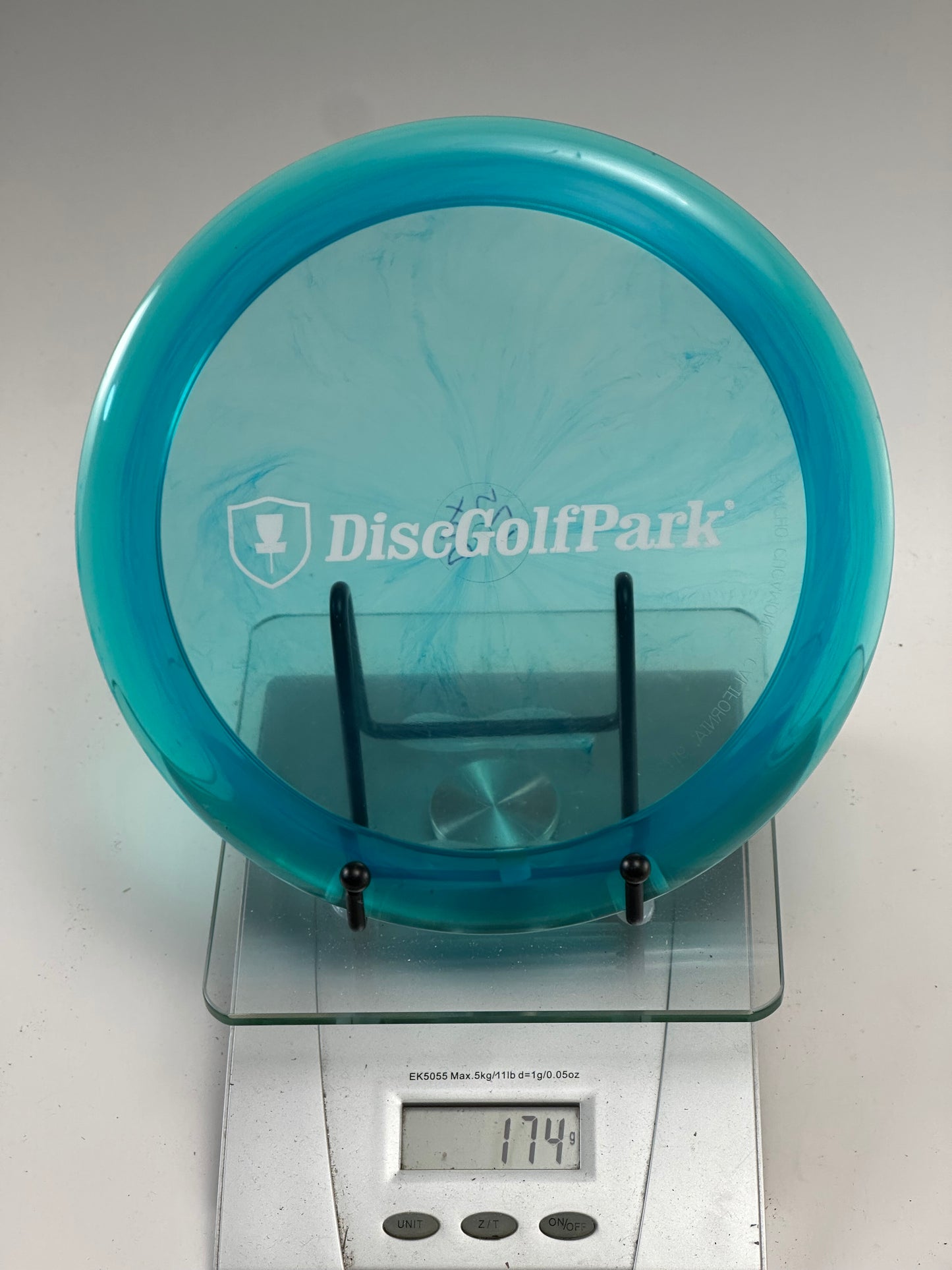 Discmania C-Line DDX Distance Driver - Transparent Teal (DiscGolfPark Stamp)