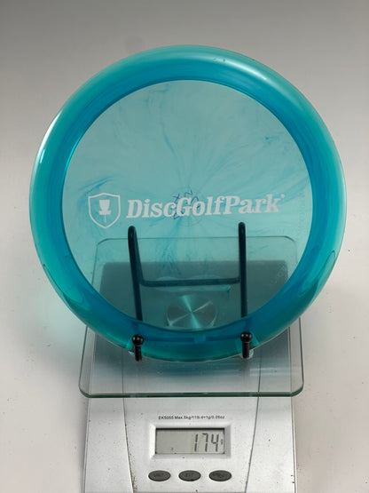 Discmania C-Line DDX Distance Driver - Transparent Teal (DiscGolfPark Stamp)