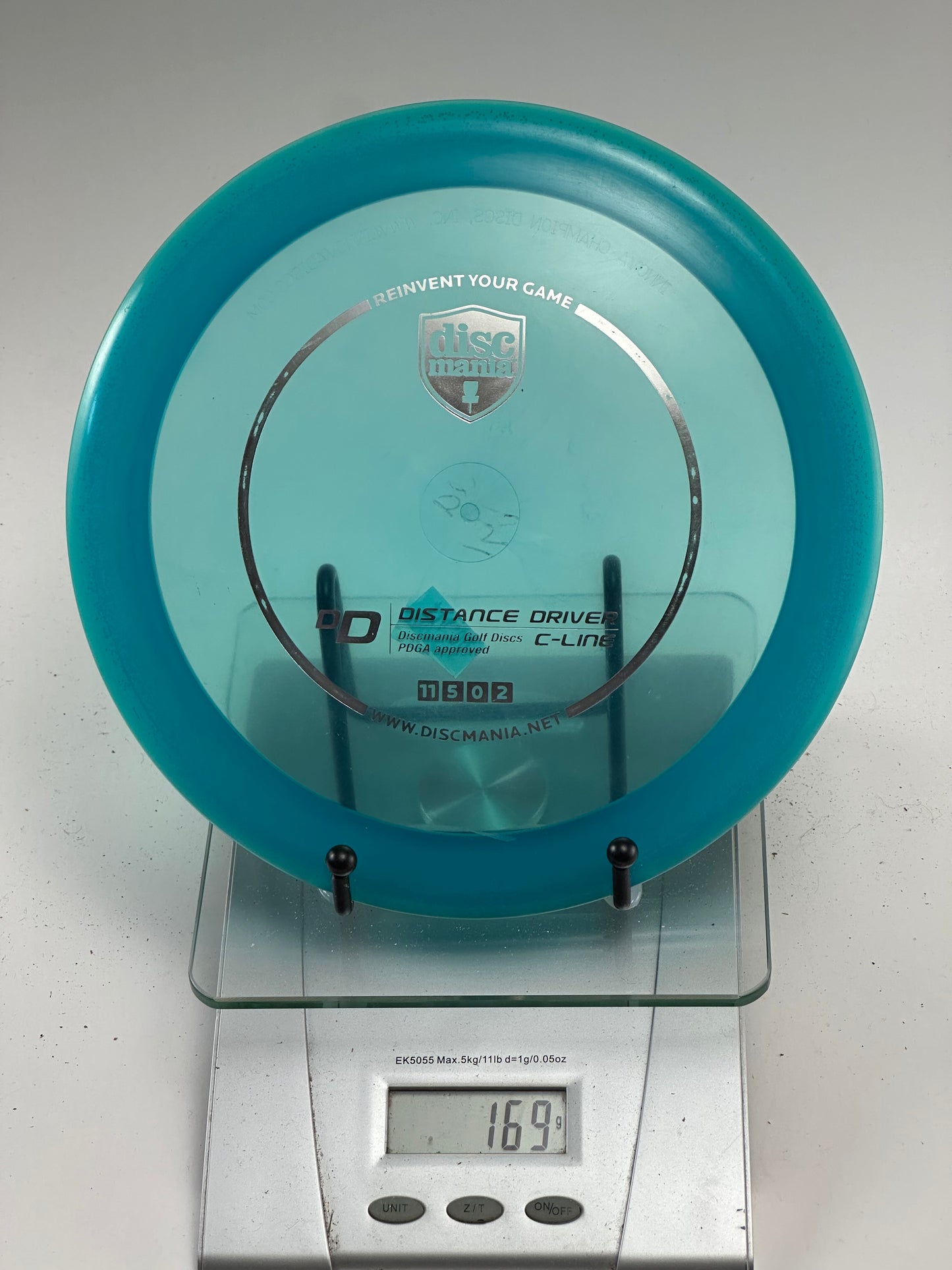 Discmania C-Line DD Distance Driver (169g) - Transparent Blue