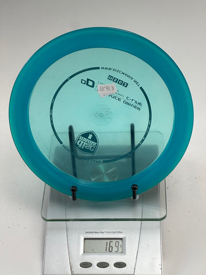Discmania C-Line DD Distance Driver (169g) - Transparent Blue