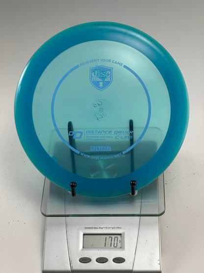 Discmania DD C-Line Distance Driver - Transparent Blue