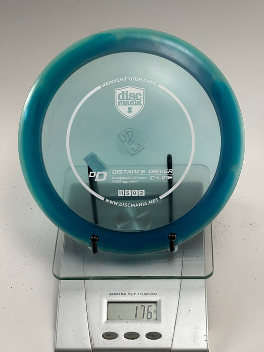 Discmania C-Line DD distance driver transparent blue