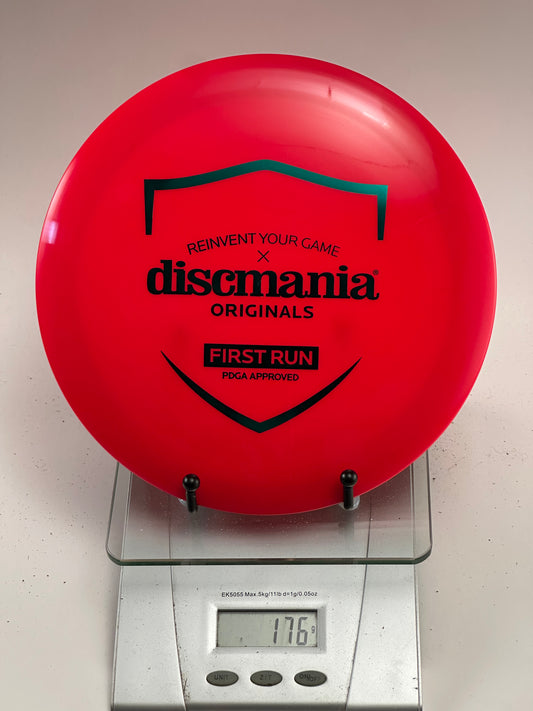 Discmania C-Line (First Run) DD distance driver solid red First Run C-Line