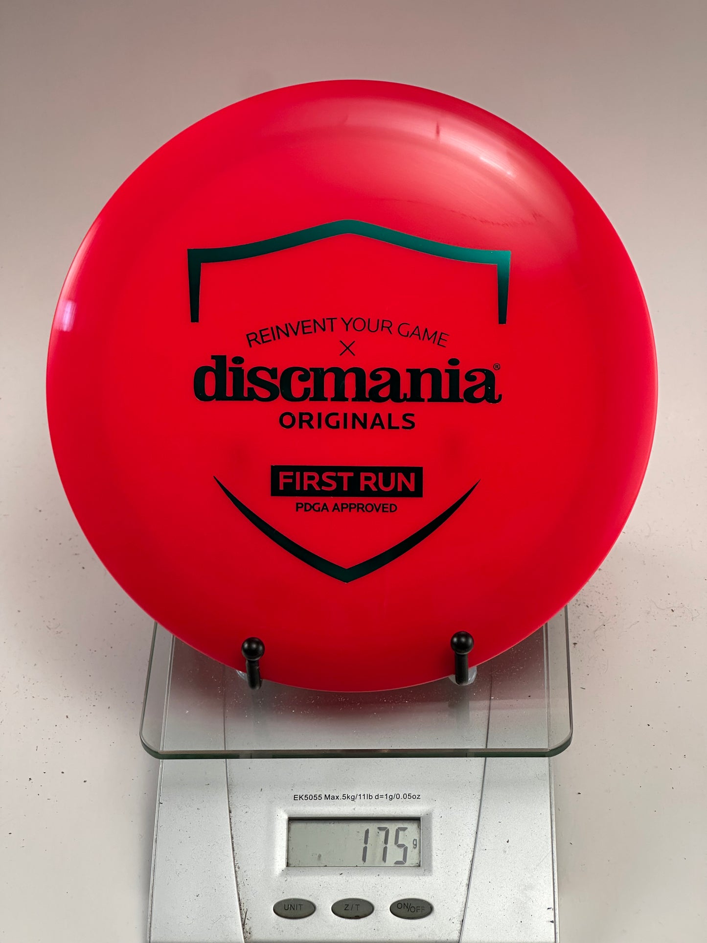 Discmania C-Line (First Run) DD distance driver solid red First Run C-Line