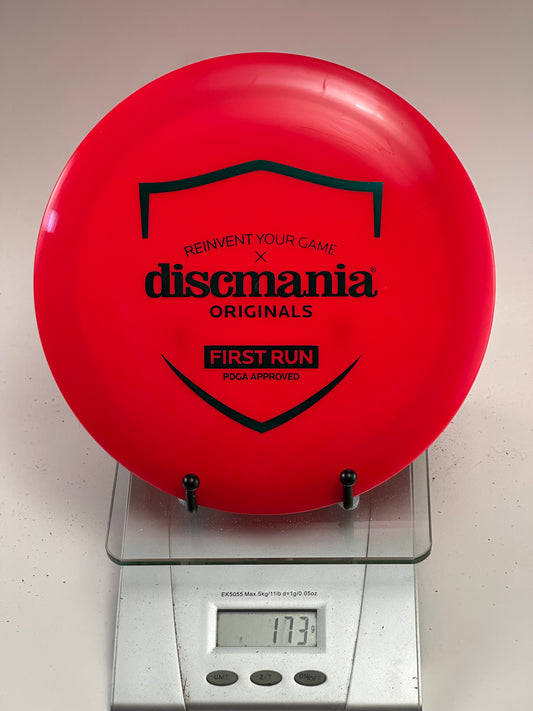 Discmania C-Line (First Run) DD distance driver solid red First Run C-Line