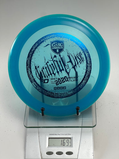 Discmania C-Line DD distance driver transparent blue