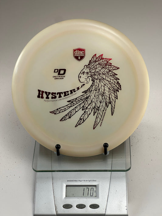 Discmania P-Line DD distance driver off-white Hysteria stamp P-Line