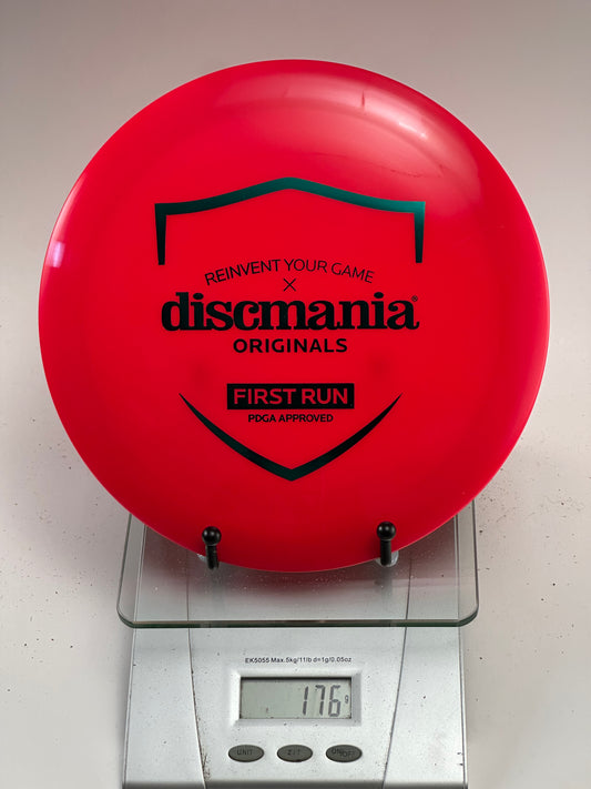 Discmania C-Line (First Run) DD distance driver solid red First Run C-Line
