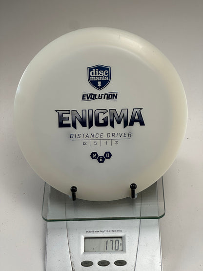 Discmania Evolution Enigma (Neo) Distance Driver - White