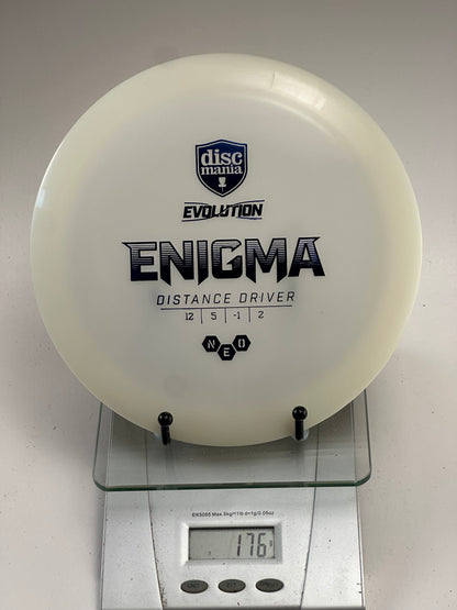 Discmania Evolution Neo Enigma Distance Driver (White)