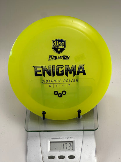 Discmania Evolution Neo Enigma Distance Driver (173g) - Yellow