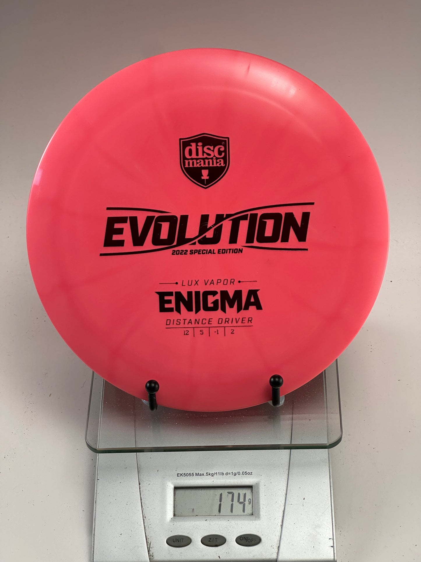 Discmania Enigma Lux Vapor Evolution 2022 Special Edition Distance Driver