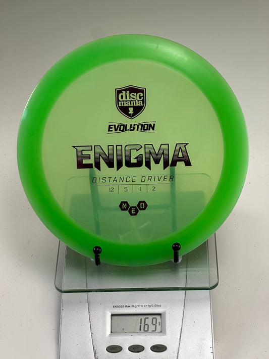 Discmania Evolution Neo Enigma Distance Driver (Green)
