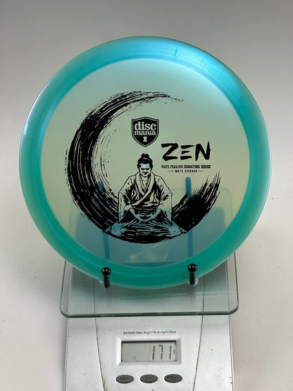 Discmania Meta Essence Zen (Nate Perkins) – Teal Rim, Translucent Core