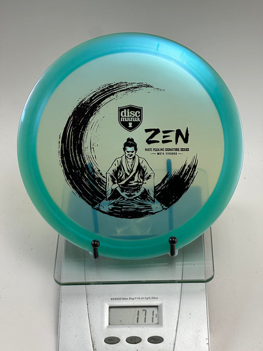 Discmania Meta Essence Zen (Nate Perkins) – Teal Rim, Translucent Core
