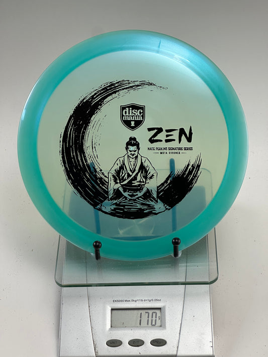 Discmania Meta Essence Zen (Nate Perkins) – Teal Rim, Translucent