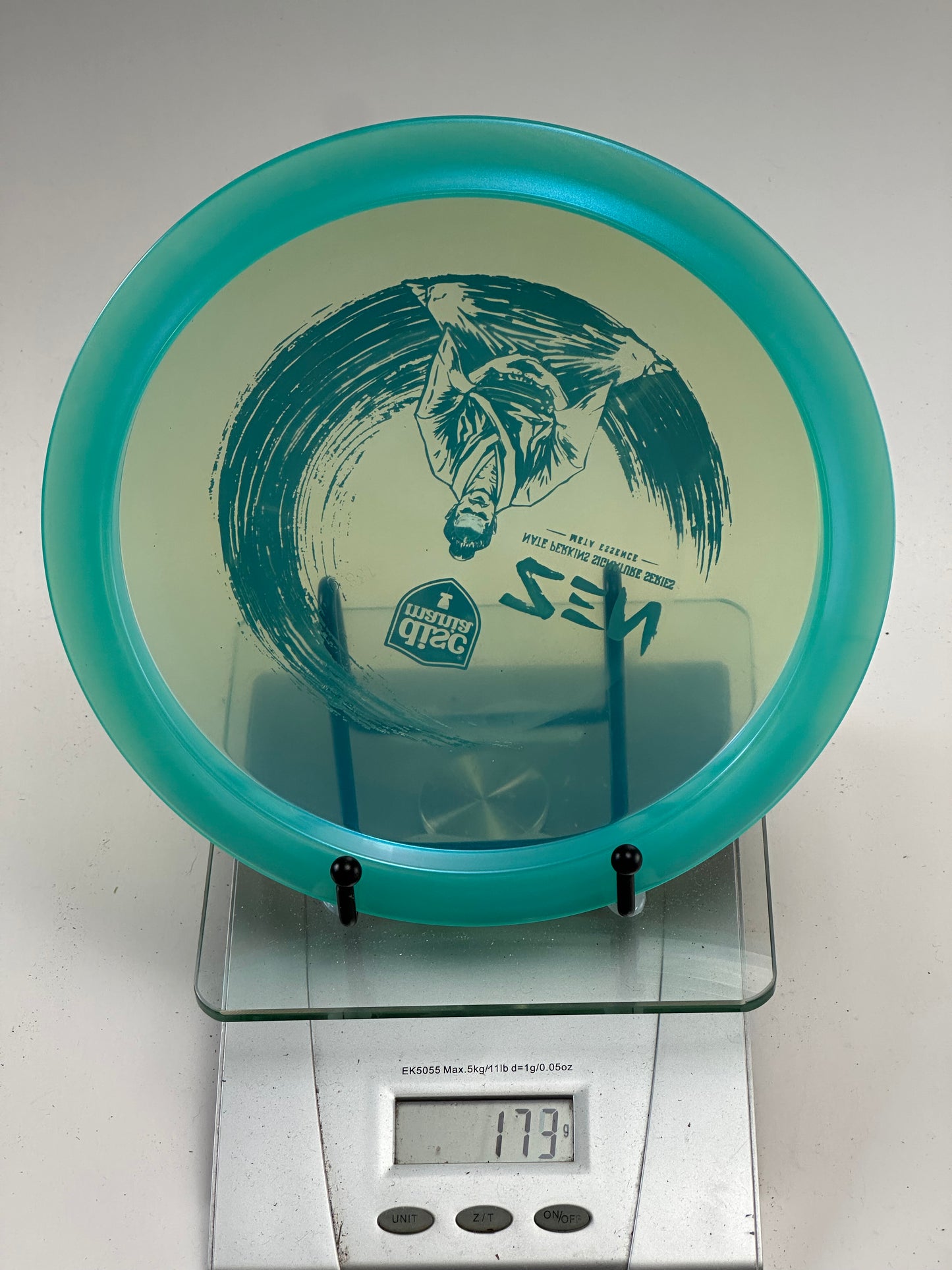 Discmania Meta Essence Zen (Nate Perkins) – Teal Rim, Translucent