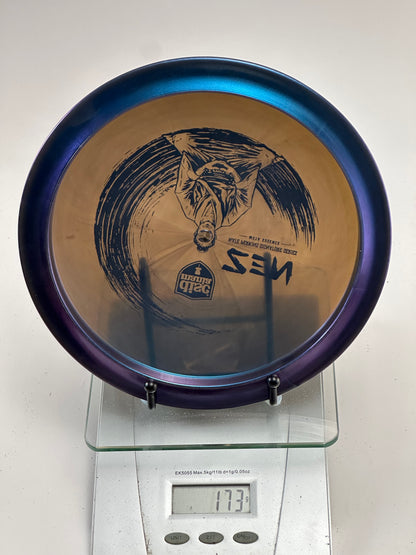 Discmania Zen Meta Essence (Nate Perkins) Fairway Driver - Blue/Purple Rim