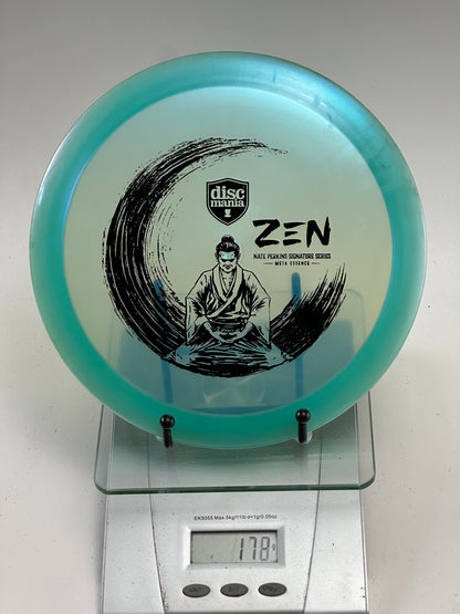 Discmania Meta Essence (Nate Perkins ZEN) – Translucent Blue w/ Aqua Rim