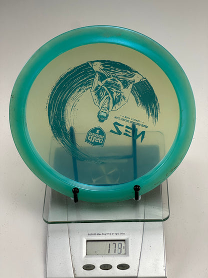 Discmania Meta Essence (Nate Perkins ZEN) – Translucent Blue w/ Aqua Rim