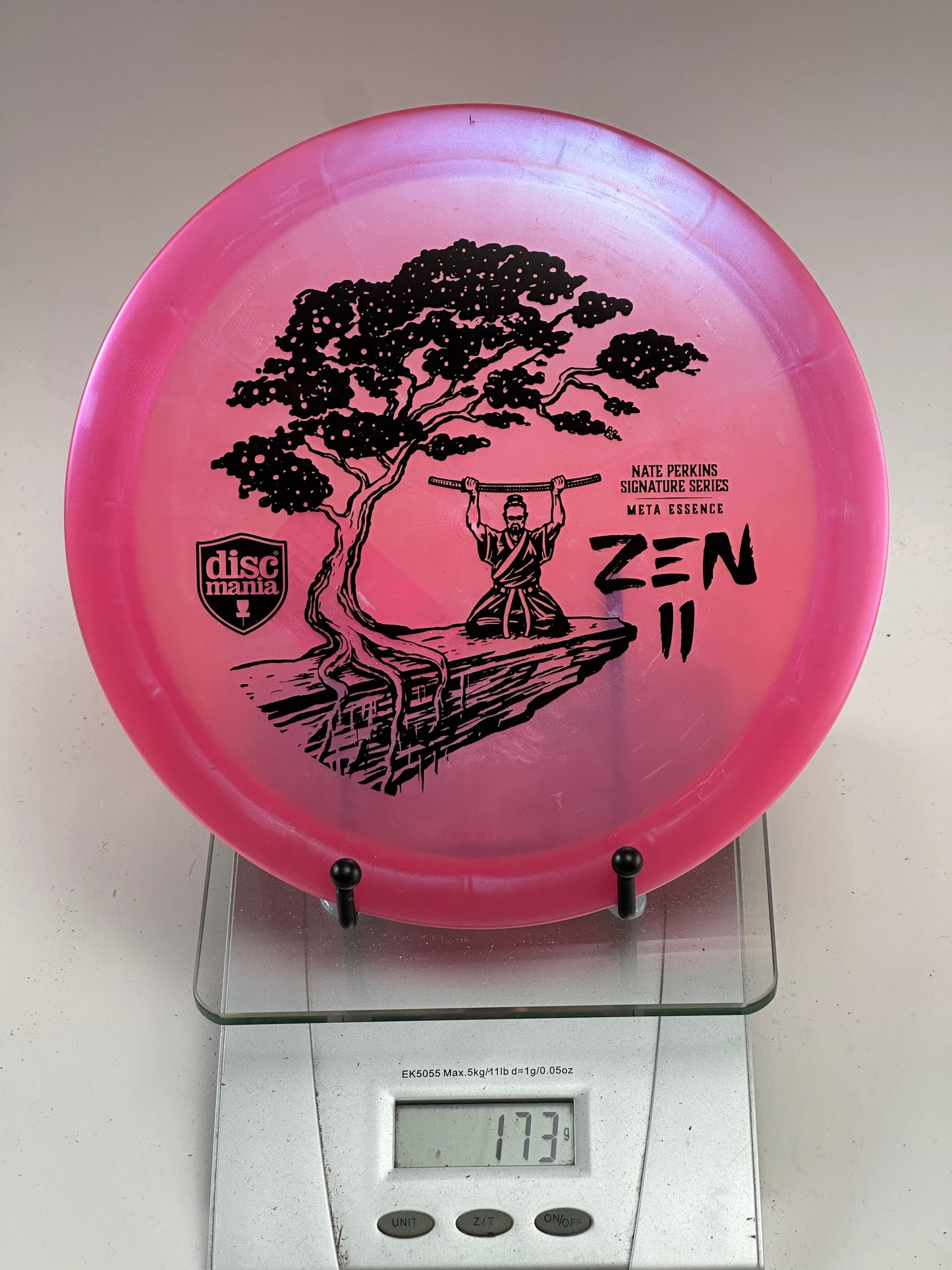 Discmania Essence Meta (Zen II Nate Perkins) Pink Translucent Fairway Driver