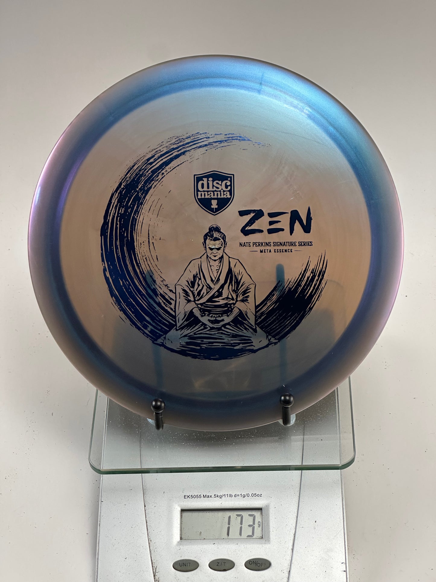 Discmania Zen Meta Essence – Nate Perkins Signature (Blue/Purple Rim)