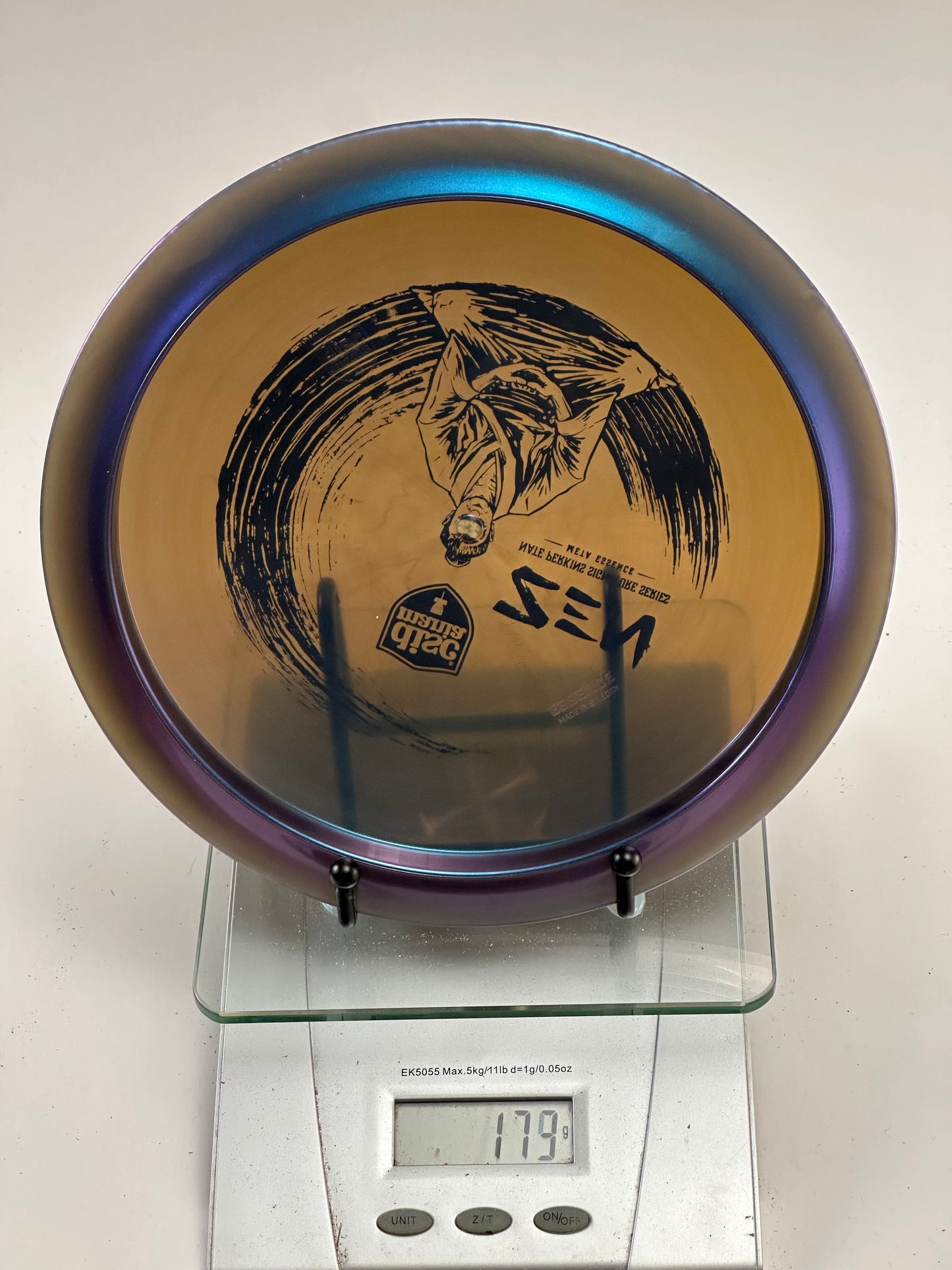 Discmania Zen Meta Essence – Nate Perkins Signature (Blue/Purple Rim)