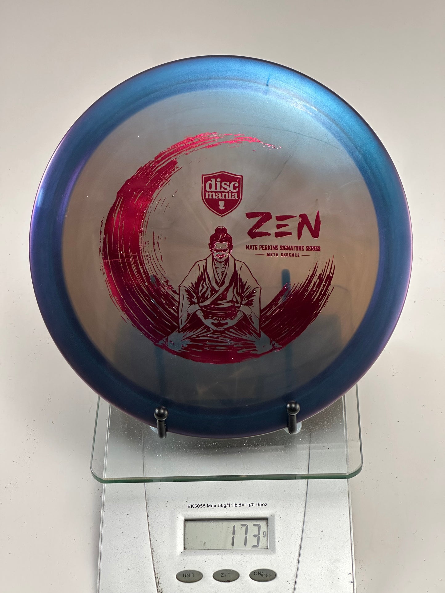 Discmania Meta Essence "Zen" Nate Perkins Signature (Blue/Purple Rim)